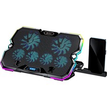 Gamebooster GB-NS10 Hurrıcane 17'' Fan/rgb Kontrollü 2xusb Notebook Soğutucu