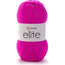 Yarnart Elite Fosforlu Pembe Akrilik El Örgü Ipi 174