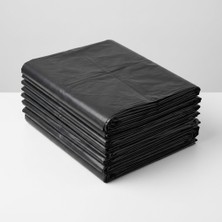 Özgün Tedarik Siyah Çöp Poşeti 80X110 Kalın 1 kg Dökme Çöp Torbası Battal Boy, Taşınma ve Nakliye Için Jumbo Boy Çöp Poşeti