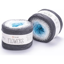 Yarnart Flowers Renkli Koton Yazlık El Örgü Ipi 251