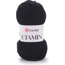 Yarnart Etamin Siyah Akrilik El Örgü Ipi 422
