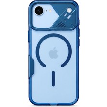 Mopal Rec Serisi | iPhone 17E Uyumlu Magsafe Özellikli Sert Kılıf | Kamera Korumalı