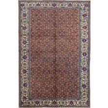 Soho Antiq Mihra Dekoratif Kırmızı Kayseri Halısı 200X296