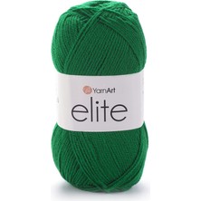 Yarnart Elite Koyu Yeşil Akrilik El Örgü Ipi 846