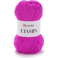 Yarnart Etamin Koyu Pembe Akrilik El Örgü Ipi 437