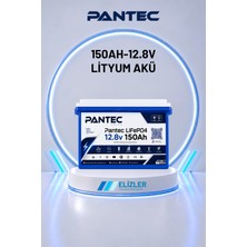 Pantec 150AH 12.8V Lifepo4 Lityum Akü