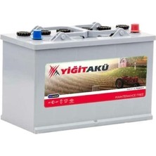 YGT Yğt 12V 115 Amper Yiğit Akü. Yeni Üretim.