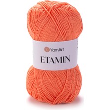 Yarnart Etamin Fosforlu Turuncu Akrilik El Örgü Ipi 458