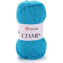 Yarnart Etamin Turkuaz Akrilik El Örgü Ipi 425