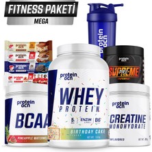 Proteinocean Fıtness Paketi Mega - Birthday Cake / Pineapple Watermelon