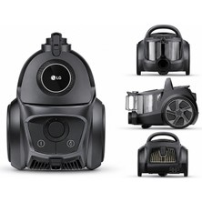 Lg VC6575NHTU 750W Kablolu Gri Elektrikli Süpürge