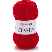 Yarnart Etamin Kırmızı Akrilik El Örgü Ipi 434