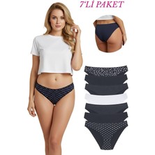New Lilla 18001-4 Kadın 7'li Meeting Points Bikini Külot Paketi