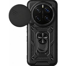 Mopal Glide Serisi Sürgülü Kamera Korumalı ve Yüzük Standlı Magic 7 Pro Uyumlu Kılıf