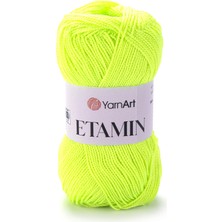 Yarnart Etamin Fosforlu Yeşil Akrilik El Örgü Ipi 459