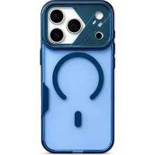 Mopal Rec Serisi | iPhone 18 Pro Uyumlu Magsafe Özellikli Sert Kılıf | Kamera Korumalı