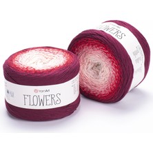 Yarnart Flowers Renkli Koton Yazlık El Örgü Ipi 269