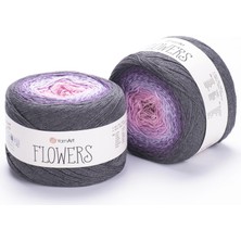 Yarnart Flowers Renkli Koton Yazlık El Örgü Ipi 276
