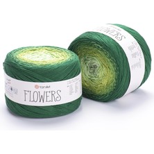 Yarnart Flowers Renkli Koton Yazlık El Örgü Ipi 283