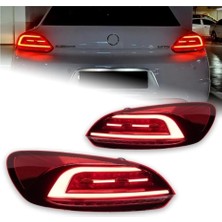 X Power Tuning Volkswagen Scirocco 2009.2010 Uyumlu Makyajlı Dizayn LED Stop