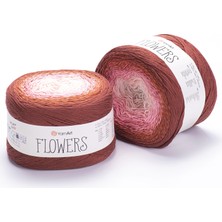 Yarnart Flowers Renkli Koton Yazlık El Örgü Ipi 288
