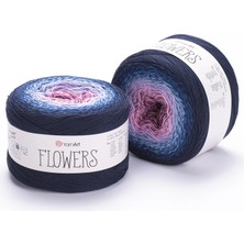 Yarnart Flowers Renkli Koton Yazlık El Örgü Ipi 273