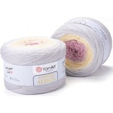Yarnart Flowers Alpaca Renkli Akrilik El Örgü Ipi 404