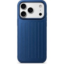 Mopal Mova Serisi Tırtık Çizgili iPhone 18 Pro Max Uyumlu Sert Kılıf | Kamera Korumalı