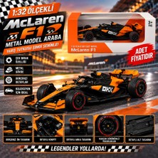 Oyunca RW5232 1:32 Mclaren F1 Çek Bırak Araba Lisanslı Metal Model Araba (Adet Idır)