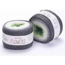 Yarnart Flowers Renkli Koton Yazlık El Örgü Ipi 291