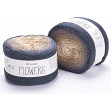 Yarnart Flowers Renkli Koton Yazlık El Örgü Ipi 297