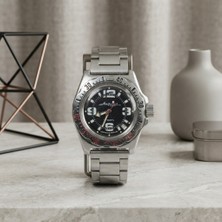 Vostok Amphibia 110903 Mekanik Otomatik Erkek Kol Saati Siyah Kadran
