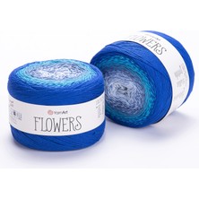 Yarnart Flowers Renkli Koton Yazlık El Örgü Ipi 299