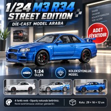 Oyunca 1/24 M3 R34 Street Edition Model Araba (Adet Idır)