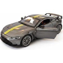 Oyunca RW8224 1:24  Aston Marton Vantage Çek Bırak Metal Model Araba Adet Idır