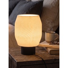 Designobee Pure - Modern Abajur ve Masa Lambası – Ambiyans Lambası, Dekoratif LED Abajur, E14 Duy