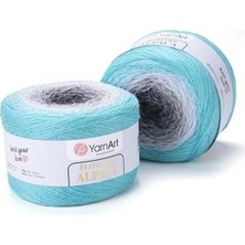 Yarnart Flowers Alpaca Renkli Akrilik El Örgü Ipi 412