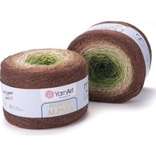 Yarnart Flowers Alpaca Renkli Akrilik El Örgü Ipi 425