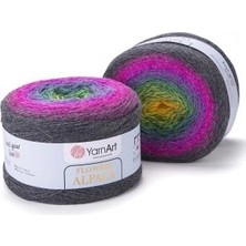 Yarnart Flowers Alpaca Renkli Akrilik El Örgü Ipi 423