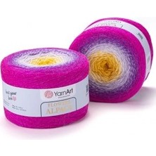 Yarnart Flowers Alpaca Renkli Akrilik El Örgü Ipi 426
