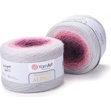 Yarnart Flowers Alpaca Renkli Akrilik El Örgü Ipi 408