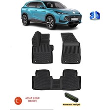 Ahlparts Mg Hs (Benzinli) 2024 Sonrası Uyumlu 3D Havuzlu Paspas Asma Koku ve Numaratör Hediyeli
