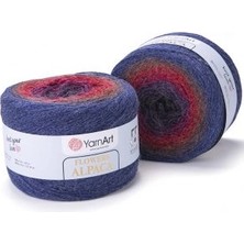 Yarnart Flowers Alpaca Renkli Akrilik El Örgü Ipi 439