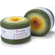 Yarnart Flowers Alpaca Renkli Akrilik El Örgü Ipi 438