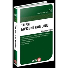 Beta Yayınevi Türk Medeni Kanunu 2026