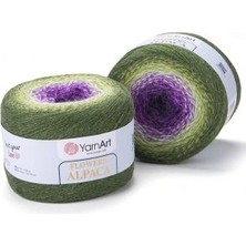 Yarnart Flowers Alpaca Renkli Akrilik El Örgü Ipi 435