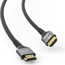 S-Link SW-SGG039 HDMI To HDMI 15M 19+1 Metal V2.0 4K (4096-2160) 30Hz HDMI Kablo