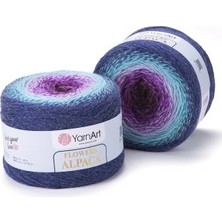 Yarnart Flowers Alpaca Renkli Akrilik El Örgü Ipi 433