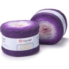 Yarnart Flowers Alpaca Renkli Akrilik El Örgü Ipi 427