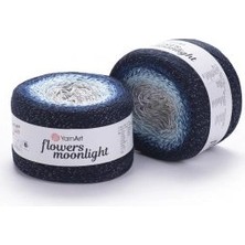 Yarnart Flowers Moonlight Renkli Koton Yazlık El Örgü Ipi 3261